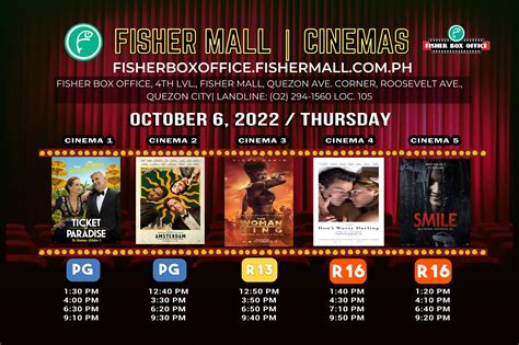 fishermall movie schedule|Fisher Box Office Fisher Mall .